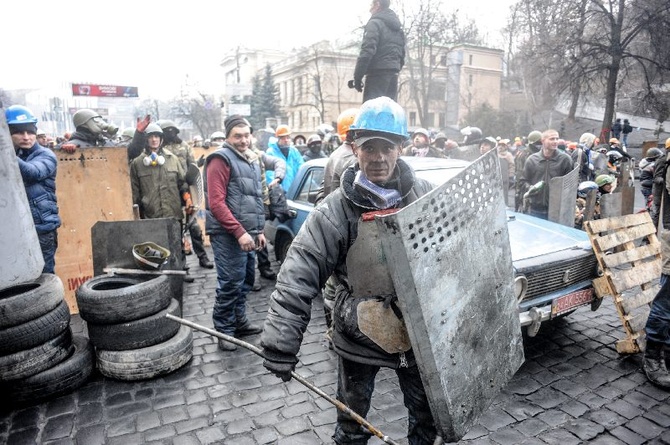 Majdan po ataku Berkutu - cz. 2