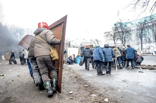 Majdan po ataku Berkutu - cz. 2