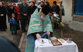 Poświęcenie krzyży na cerkwi w Kędzierzynie-Koźlu