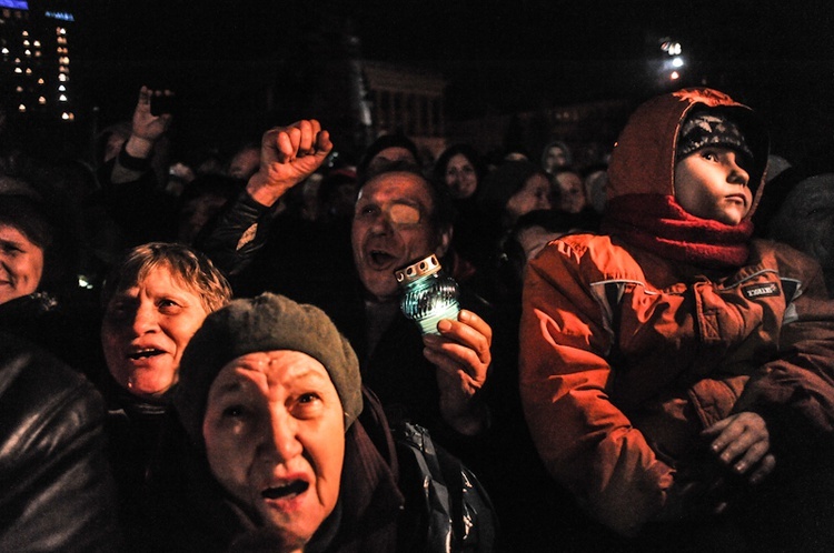 Tymoszenko na Majdanie