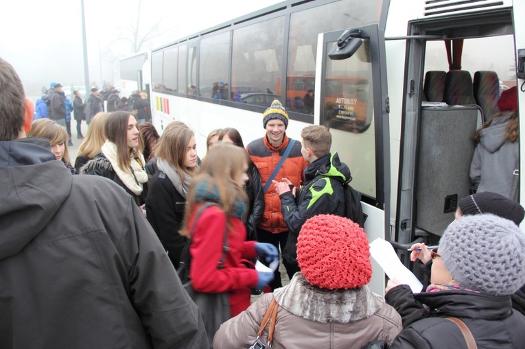 Wyjazd na powitanie mistrza