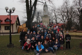 50 uczniów pierwszy tydzień ferii spędziło przy parafii w Nowym Mieście