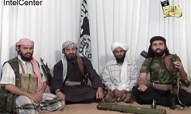 Liderzy Al-Kaidy Półwyspu Arabskiego: Abu Hurayrah Qasim al-Reemi, Saed Abu Sufyan al-Azidi al-Shiri, Abu Basir Nasir al-Wuhayshi, Mohammed al-Awfi