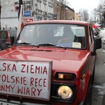 Prostest rolników w Nowym Sączu w 2013 roku