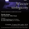 Wieczór teologiczny, Katowice, 13 marca 