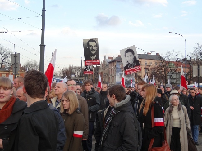 Marsz pamięci Żołnierzy Wyklętych