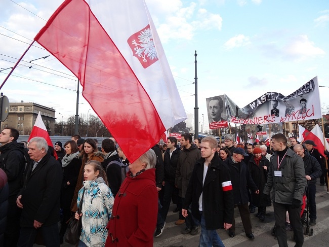 Marsz pamięci Żołnierzy Wyklętych