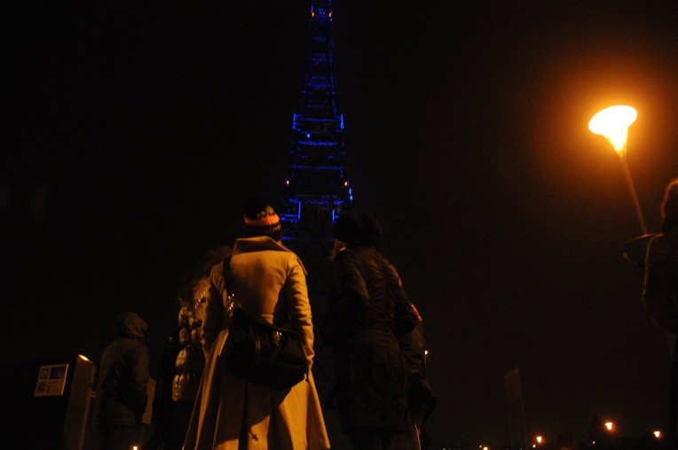 Radiostacja w barwach Ukrainy