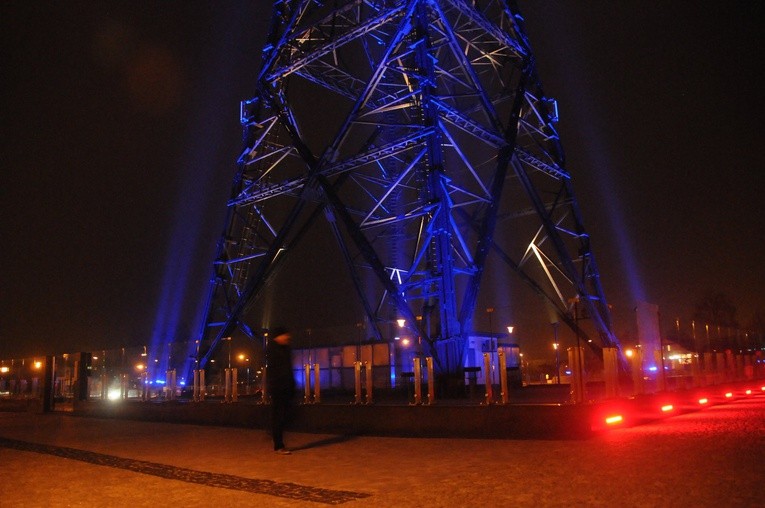 Radiostacja w barwach Ukrainy