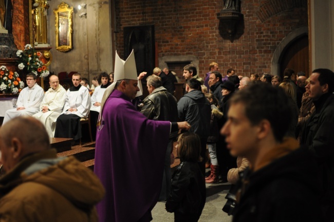 Liturgia stacyjna w Środę Popielcową