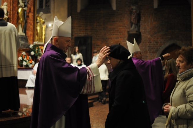 Liturgia stacyjna w Środę Popielcową