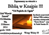 Wieczór z Biblią w knajpie, Katowice, 21 marca