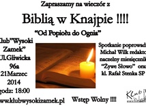 Wieczór z Biblią w knajpie, Katowice, 21 marca