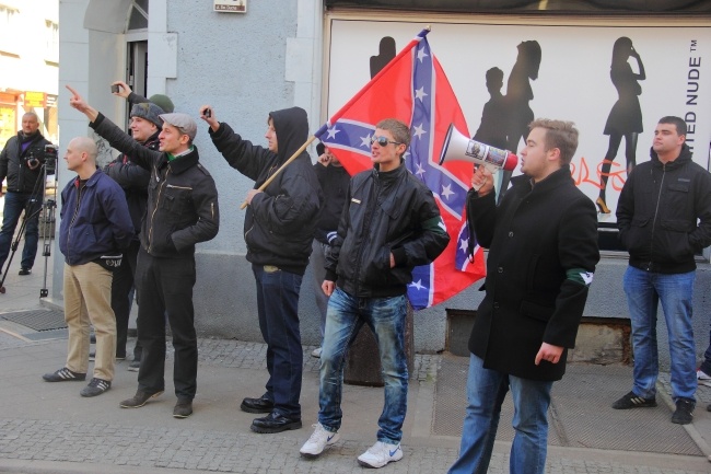 Dwie manifestacje w Gdańsku 