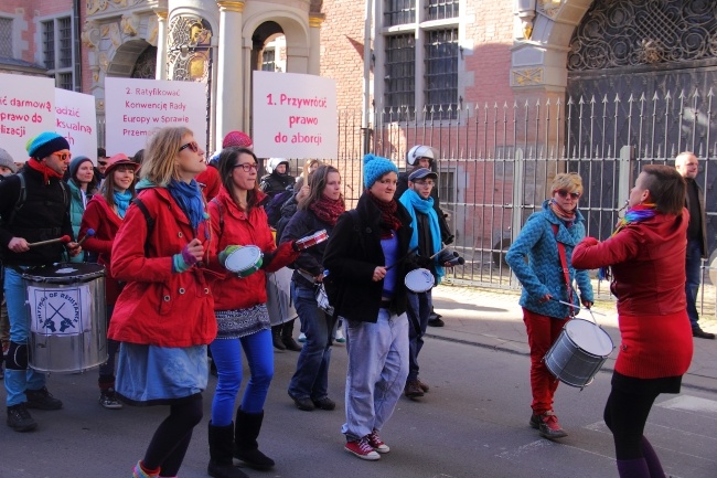 Dwie manifestacje w Gdańsku 