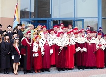 Uroczystościom jubileuszowym towarzyszyło posiedzenie Konferencji Rektorów Uniwersytetów Polski 