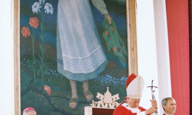 Pierwsza wizyta Jana Pawła II w diecezji