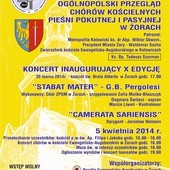 X Jubileuszowy Przegląd Chórów Kościelnych Pieśni Pokutnej i Pasyjnej, Żory, od 30 marca