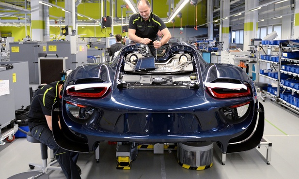 Śrubokręty w Porsche 