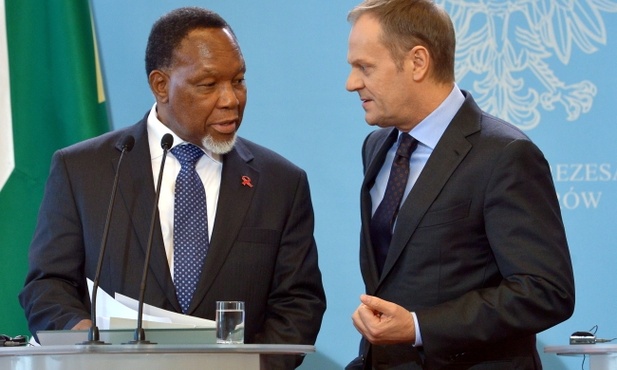 Tusk o współpracy z RPA