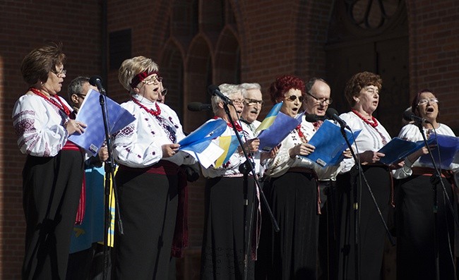 Wiec poparcia w Kołobrzegu