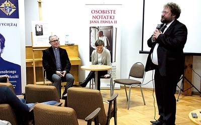  Spotkanie poprowadził Przemysław Bednarz