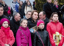  Oczekiwanie na spotkanie w Łososinie Dolnej