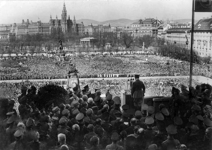 Tak wyglądał Anschluss Austrii