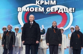 Putin "pokazał zaciśniętą pięść"