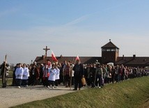 Droga Krzyżowa w KL Auschwitz-Birkenau