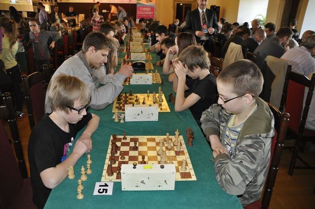 Szachowe zawody w Sandomierzu