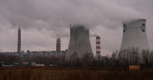 Ogień w Elektrowni "Rybnik"