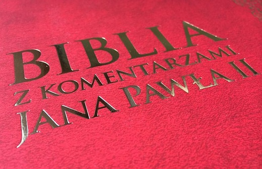 Biblia z komentarzami Jana Pawła II