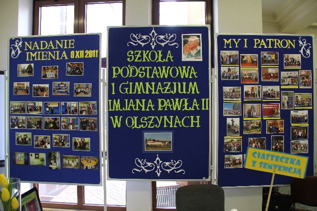 Spotkanie szkół im. Jana Pawła II
