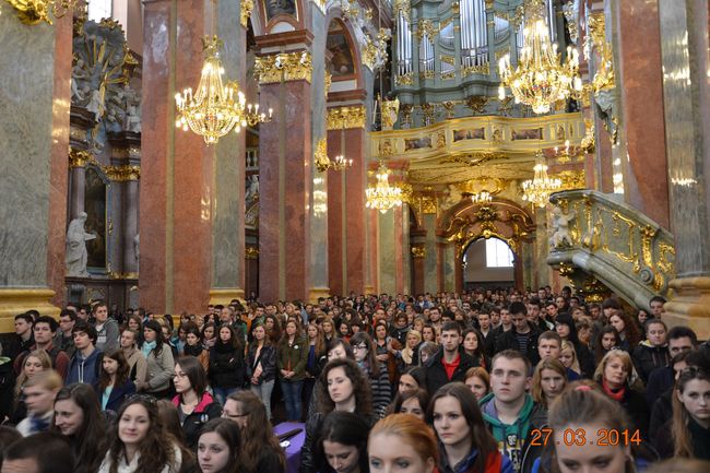 Pielgrzymka maturzystów na Jasną Górę