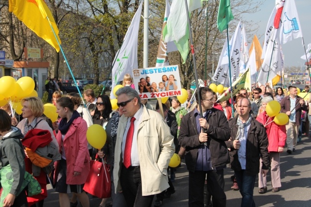 Marsz dla Życia - Zielona Góra 2014 (cz. 1)