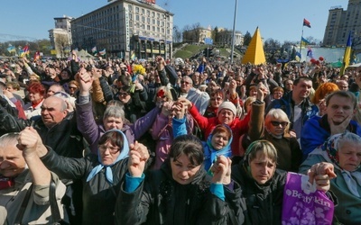 Modlitwy za "Niebiańską sotnię"