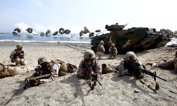 Marines ćwiczą