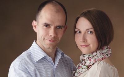 Danuta i Piotr Słowińscy ekonomiści, rodzice Hani 