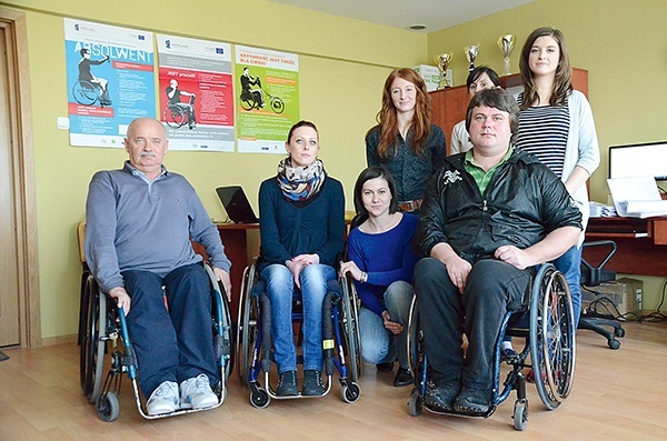 Zespół Fundacji chce pomagać niepełnosprawnym w różnych dziedzinach życia