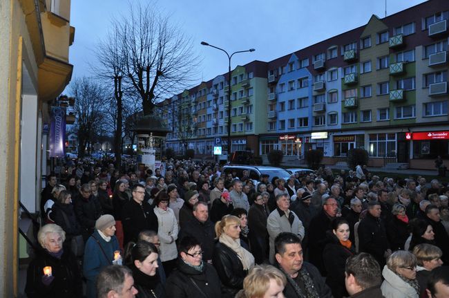 Droga Krzyżowa ulicami Białogardu