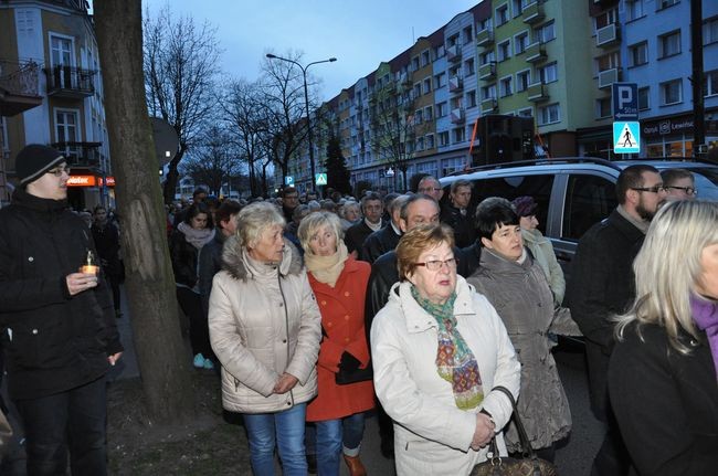 Droga Krzyżowa ulicami Białogardu