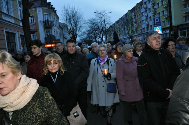 Droga Krzyżowa ulicami Białogardu