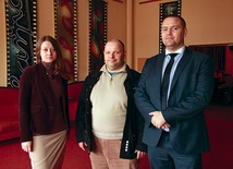  Organizatorzy Przeglądy w Gdyni: od lewej – Izabela Brzezińska,  Piotr Bulczak, Karol Nawrocki 