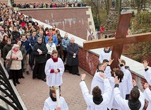  4 i 5 kwietnia maturzyści diecezji płockiej wypełnili jasnogórskie wały, bazylikę i kaplicę Cudownego Obrazu Matki Bożej