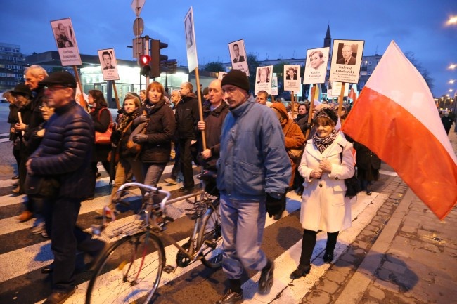 Marsz pamięci we Wrocławiu