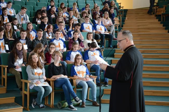 Spotkanie liderów z biskupem