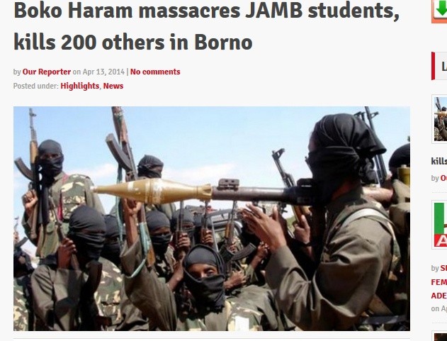 Boko Haram dokonała masakry 200 osób