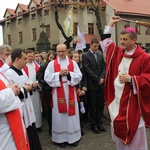 Niedziela Palmowa Młodych: procesja do katedry - cz. 1