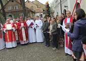 Niedziela Palmowa Młodych: procesja do katedry - cz. 1